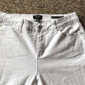 Jones New York White Jeans